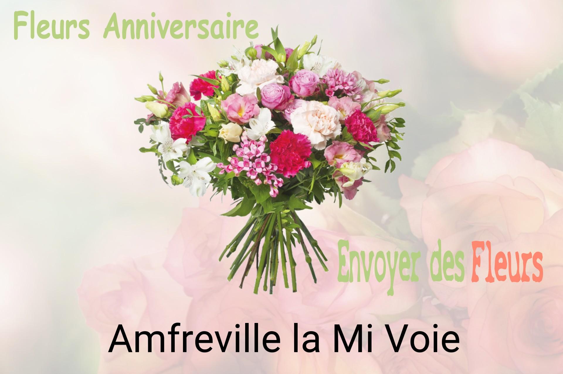 Bouquet de fleurs d’anniversaire livré à Amfreville-la-Mi-Voie